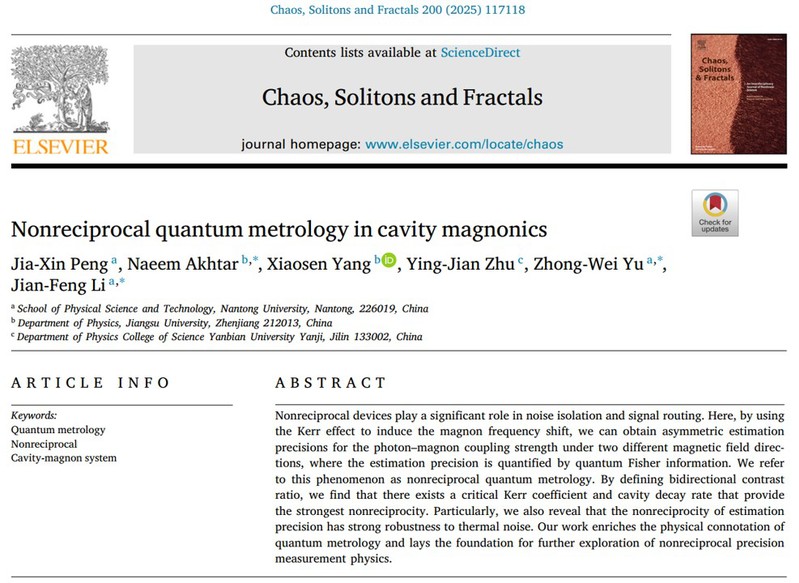 Dr. Peng Jiaxin...